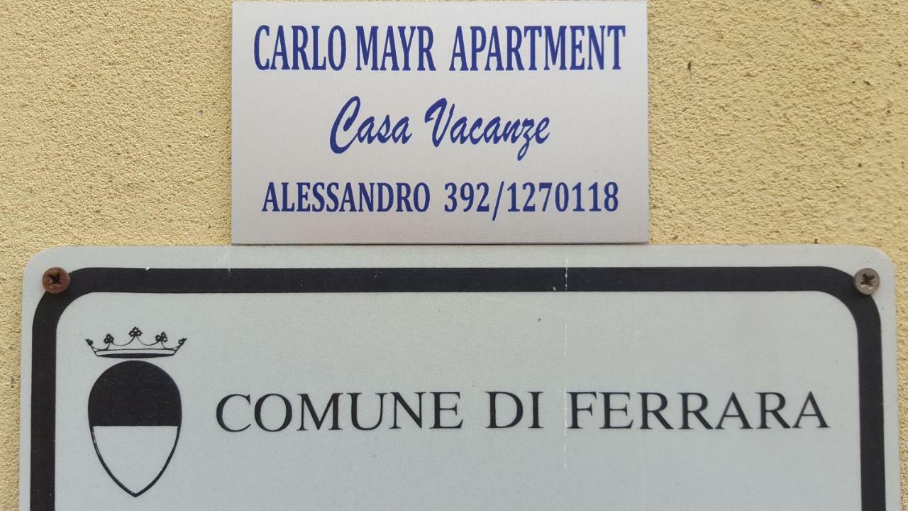 Carlo Mayr Apartment Ferrara Eksteriør bilde